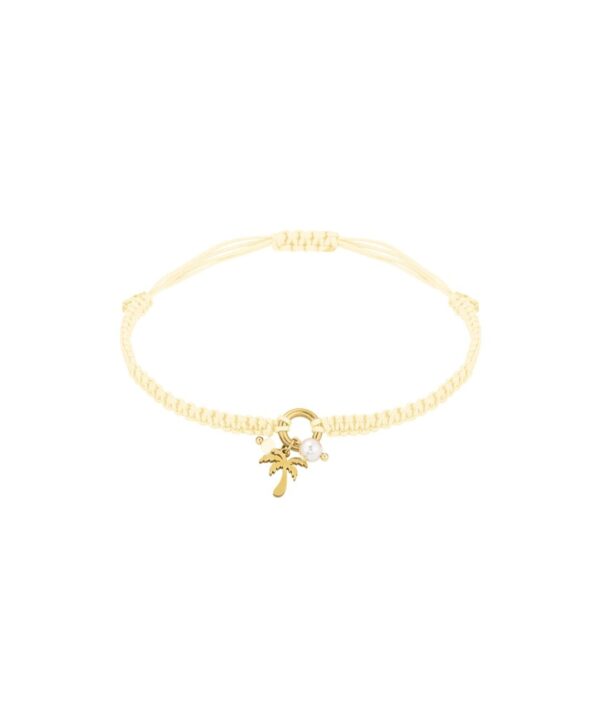 Palm paradise bracelet beige
