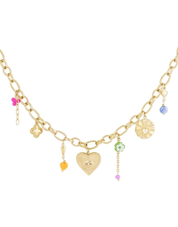 Charm necklace eye - Afbeelding 2