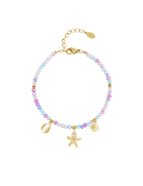 Beach day bracelet blue - Afbeelding 2