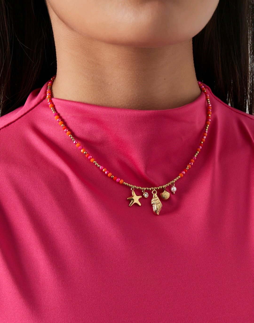 Shell slim necklage