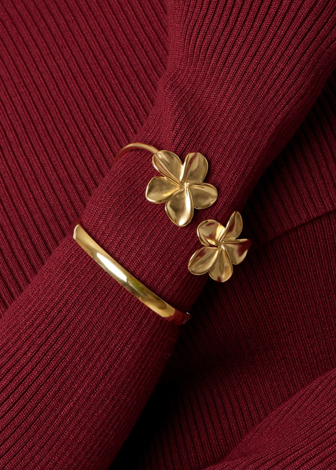 Flower duo bracelet
