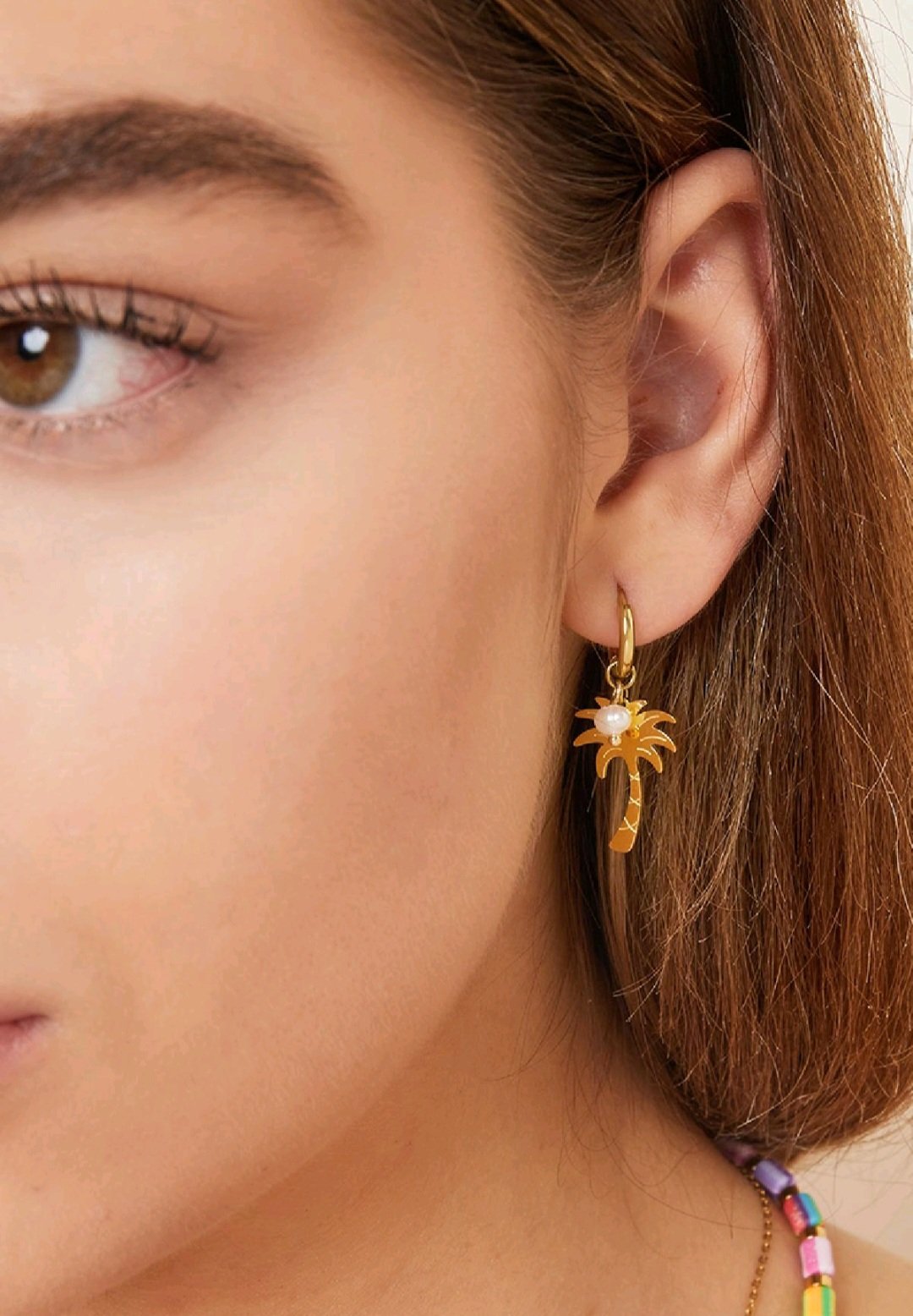 Palmtree earrings