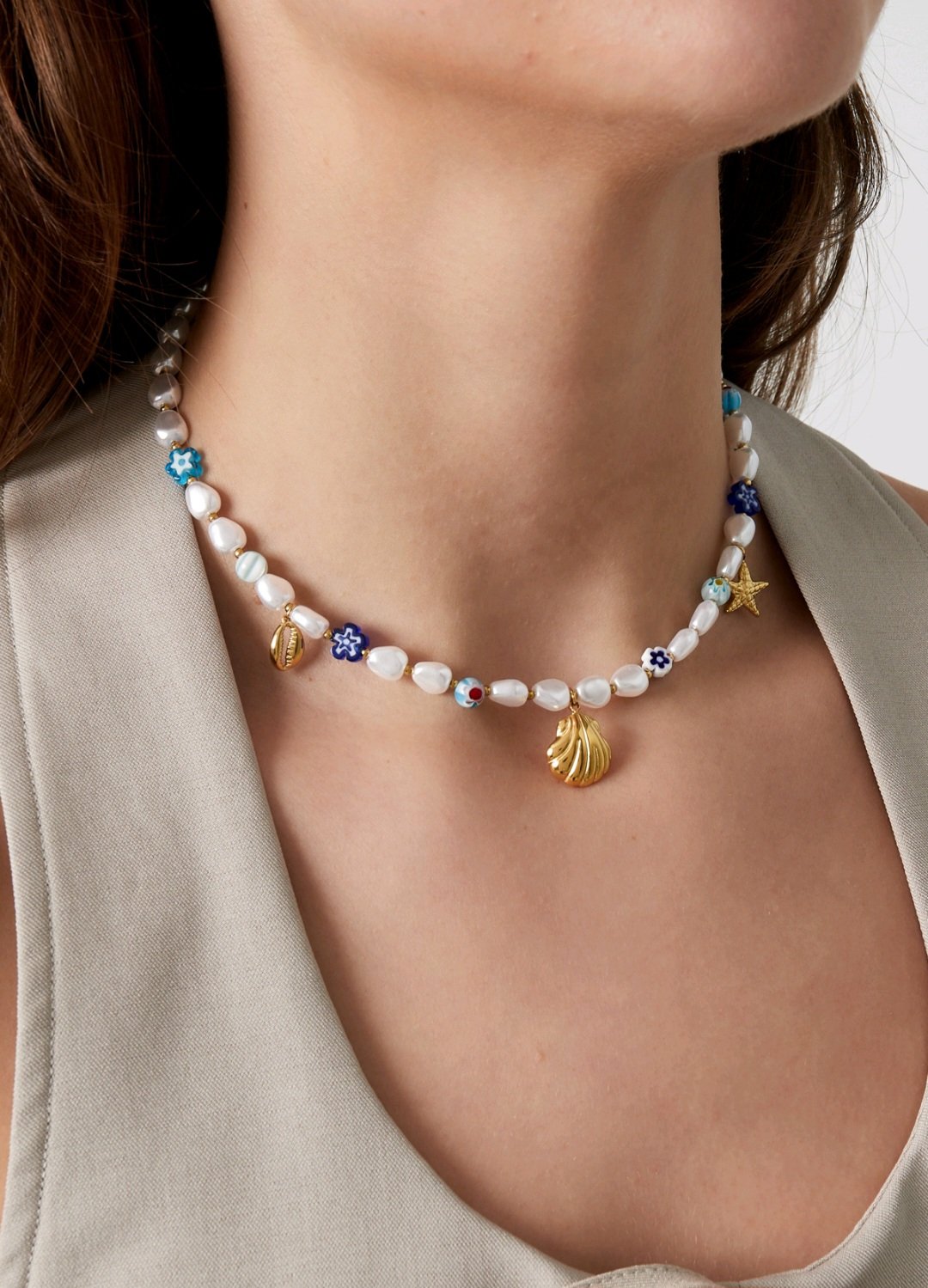 Sea life necklace